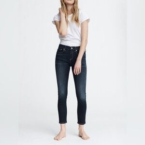 Rag And Bone Cate Mid Rise Ankle Skinny Jean In Carmen. Size 24